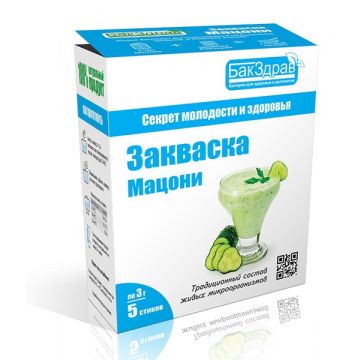 Закваска для мацони (мацун) БакЗдрав в Ростове-на-Дону
